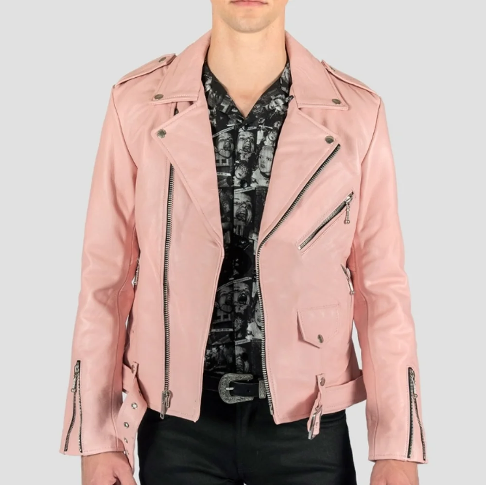 Aged Straight to Hell "Commando" Moto Jacket - Picture 10 of 12